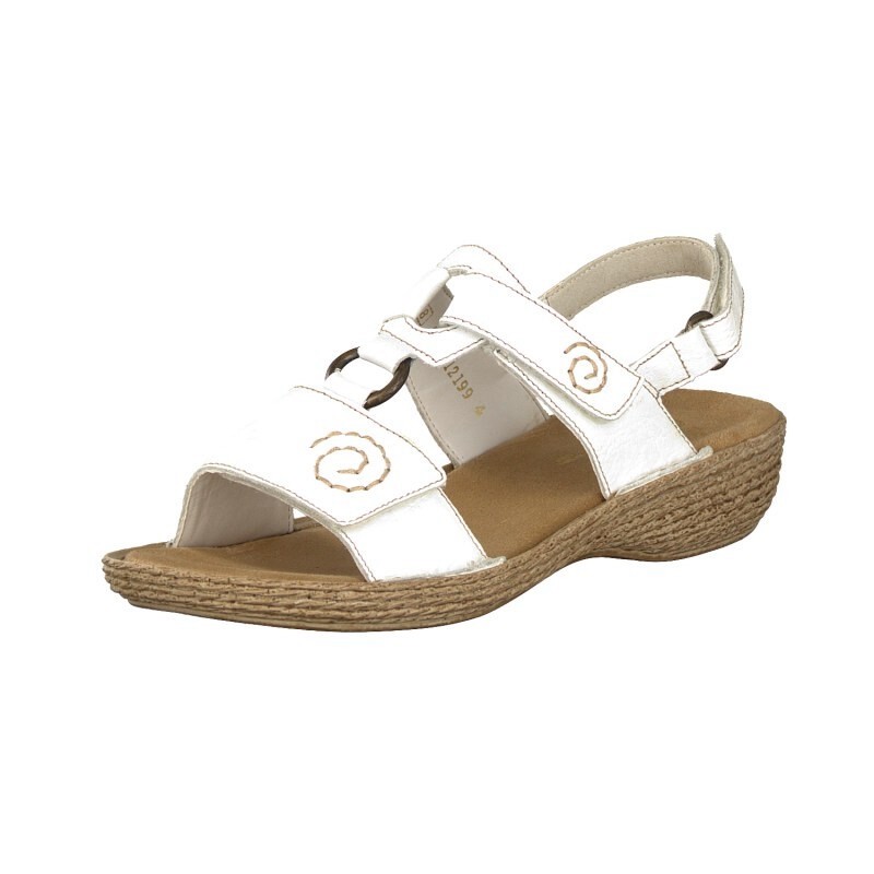 Sandália Rieker 65863-80 Para Mulher - Branco